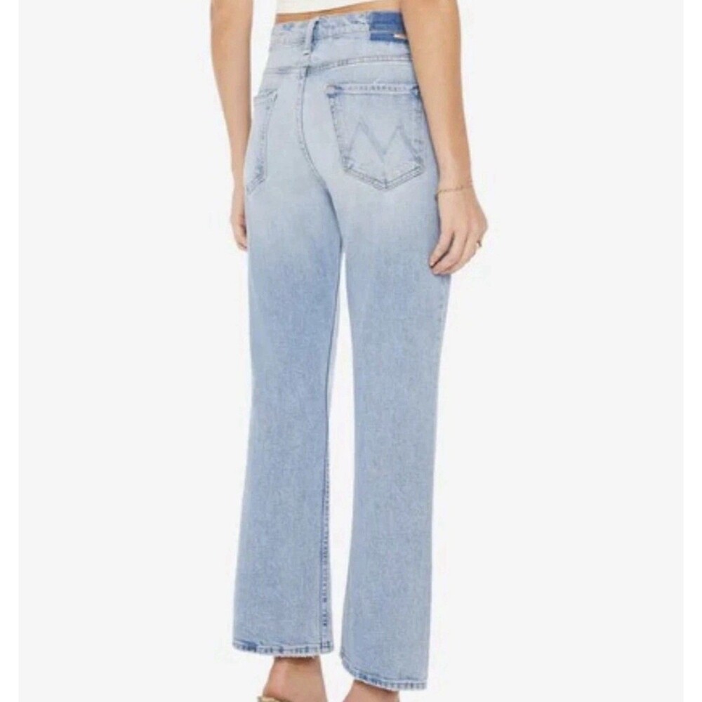 Mother Superior The Scooter Ankle Size 24 Bootcut Jeans in Don't be a Square
